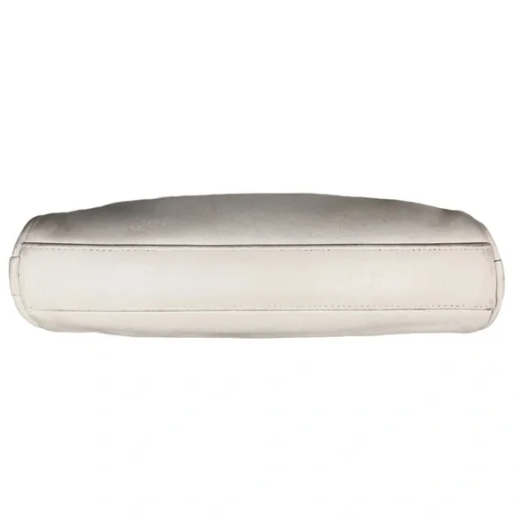 1980’s COACH Leatherware White Leather Slim Zip Crossbody Hand Bag Purse